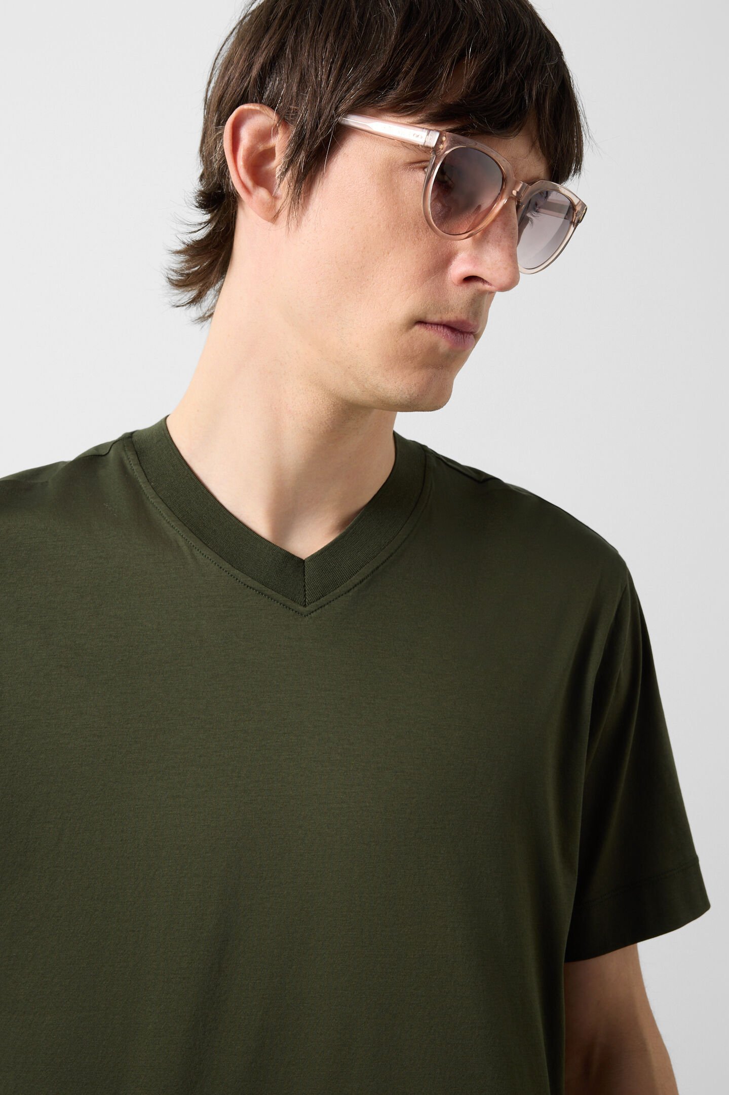 T-Shirt Tiam Oliv-Gr&uuml;n