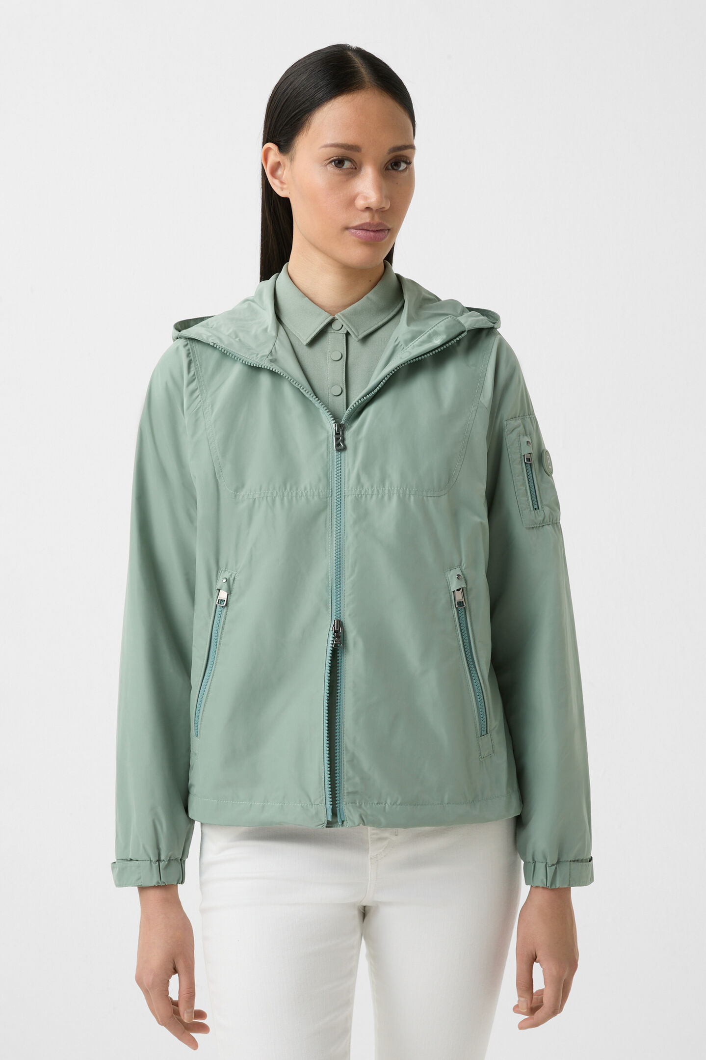 Zafina jacket Eucalyptus