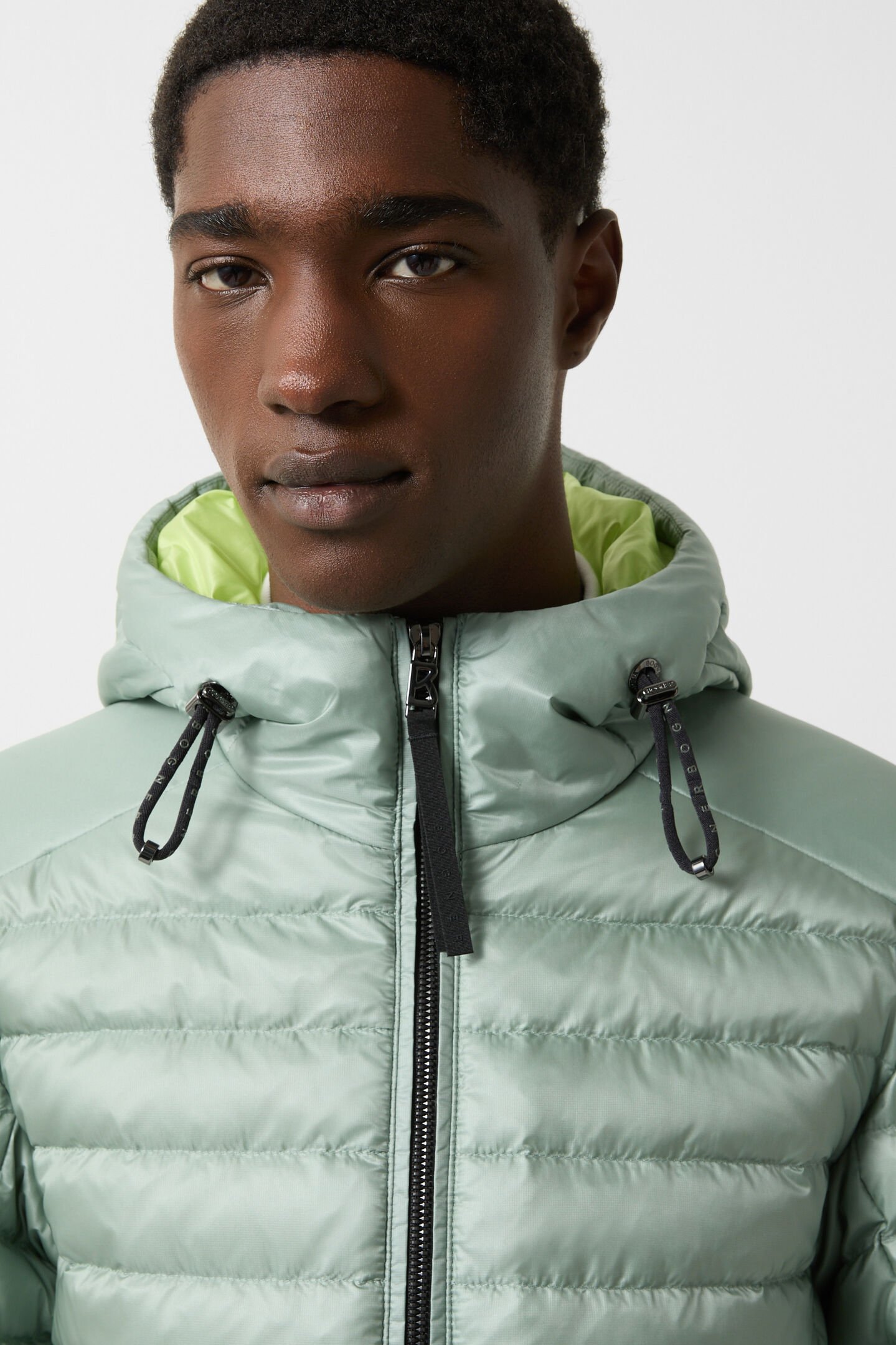 Loke Lightweight down jacket Lime green