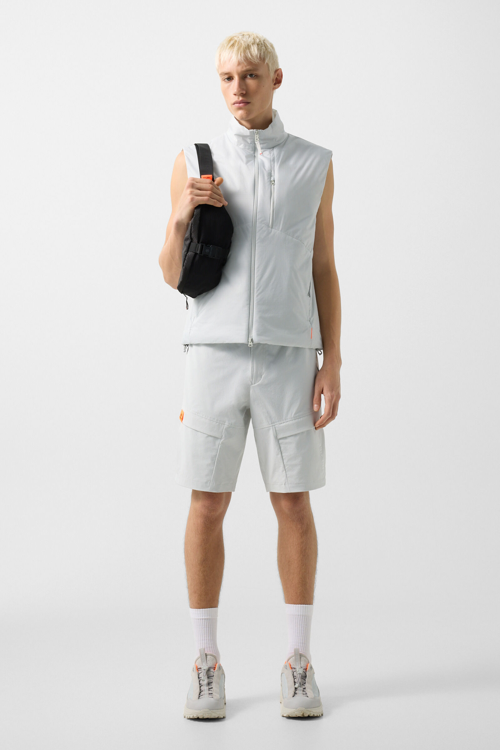 Jared lightweight waistcoat Light grey