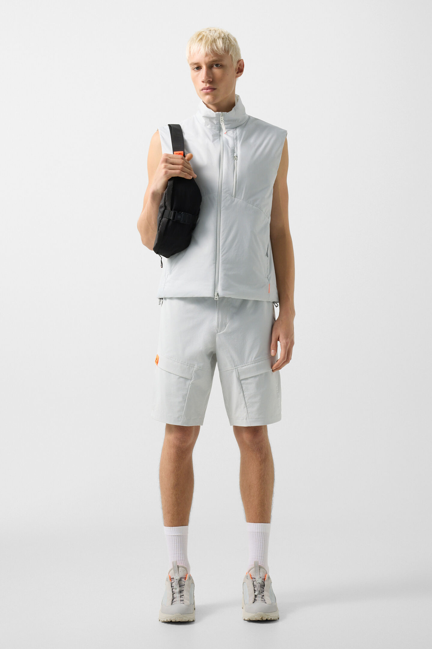 Jared lightweight waistcoat Light grey