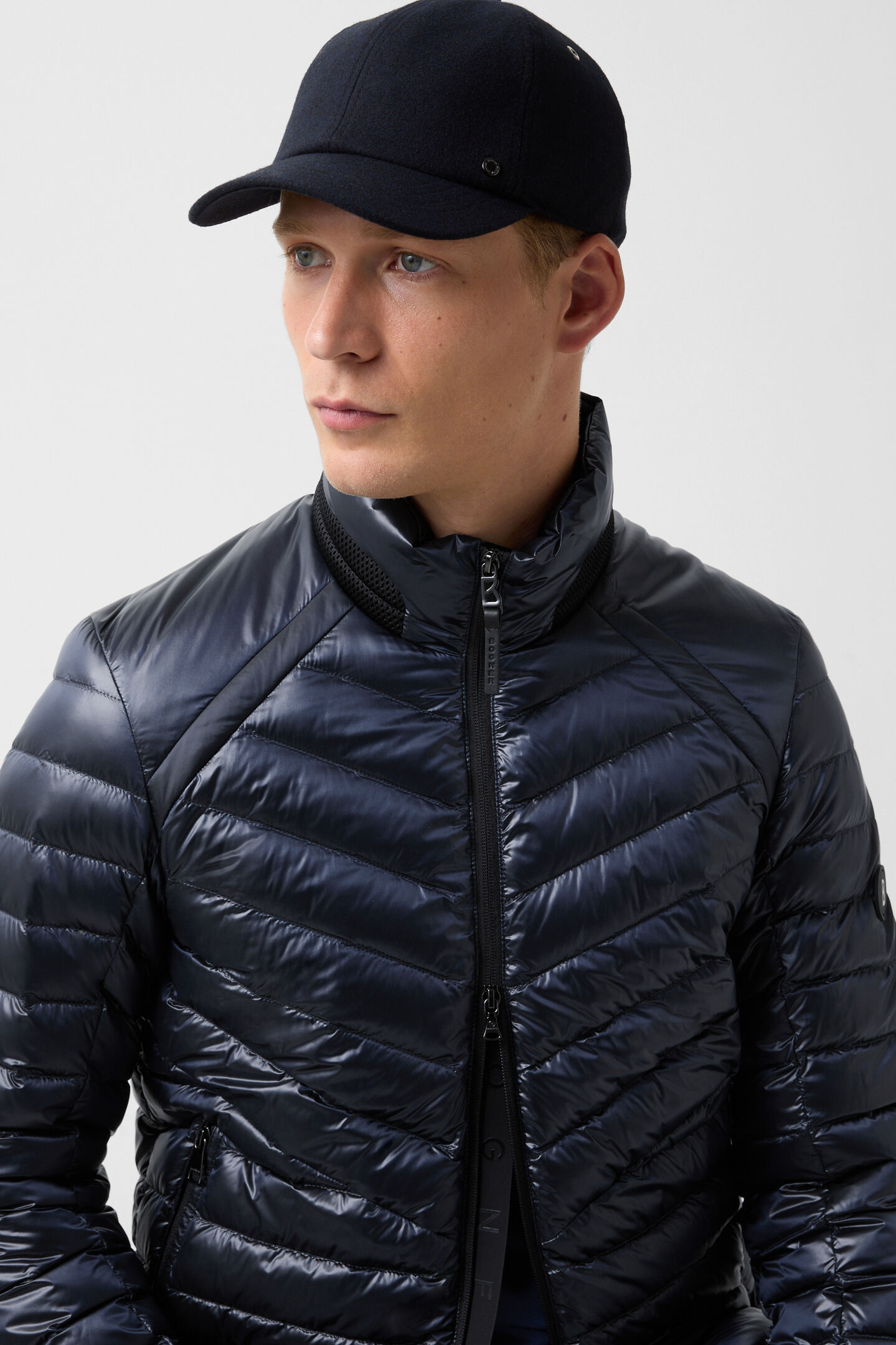 Liman quilted jacket Navy blue