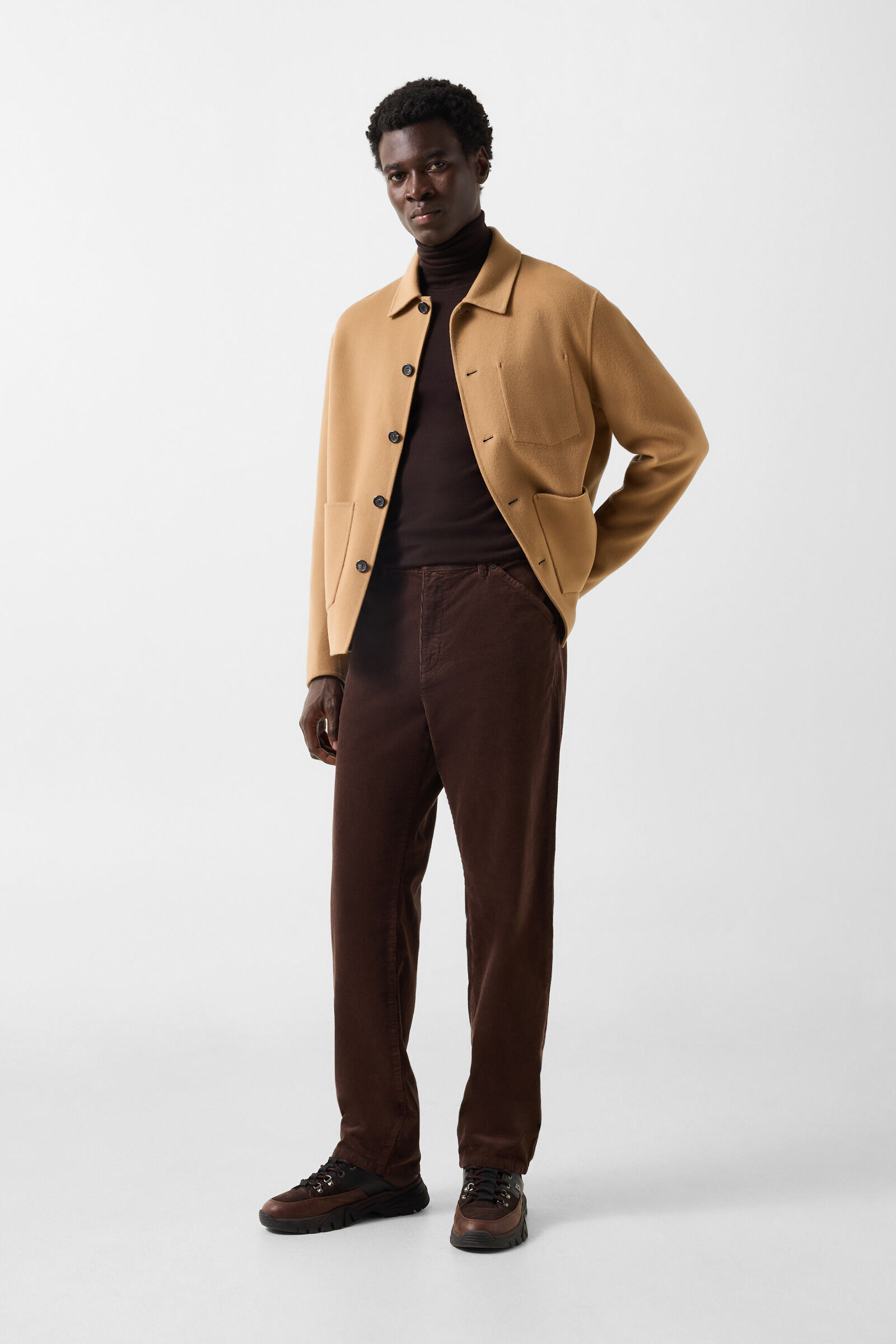 Travis corduroy trousers Coffee