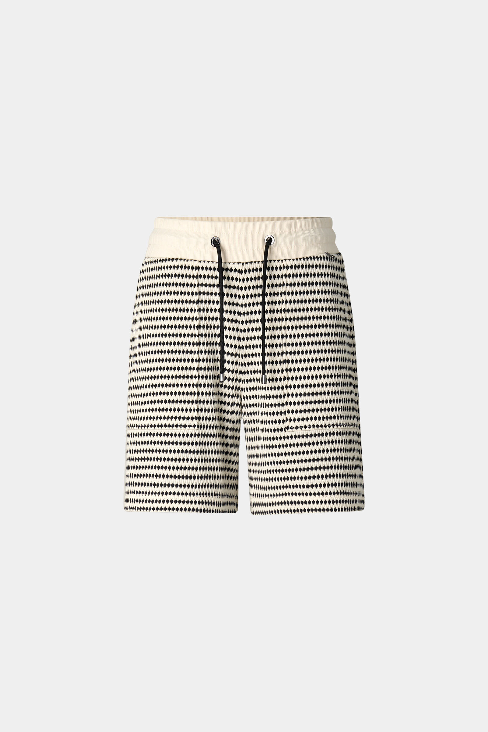 Steena sweatshorts Cream/black