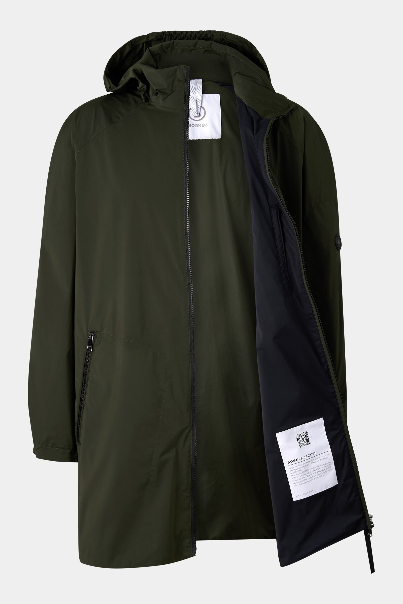 Parka Jalen Oliv-Gr&uuml;n