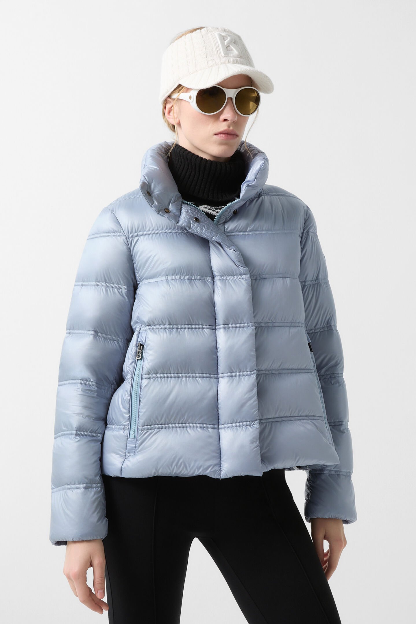 Daunenjacke Leslie Hellblau