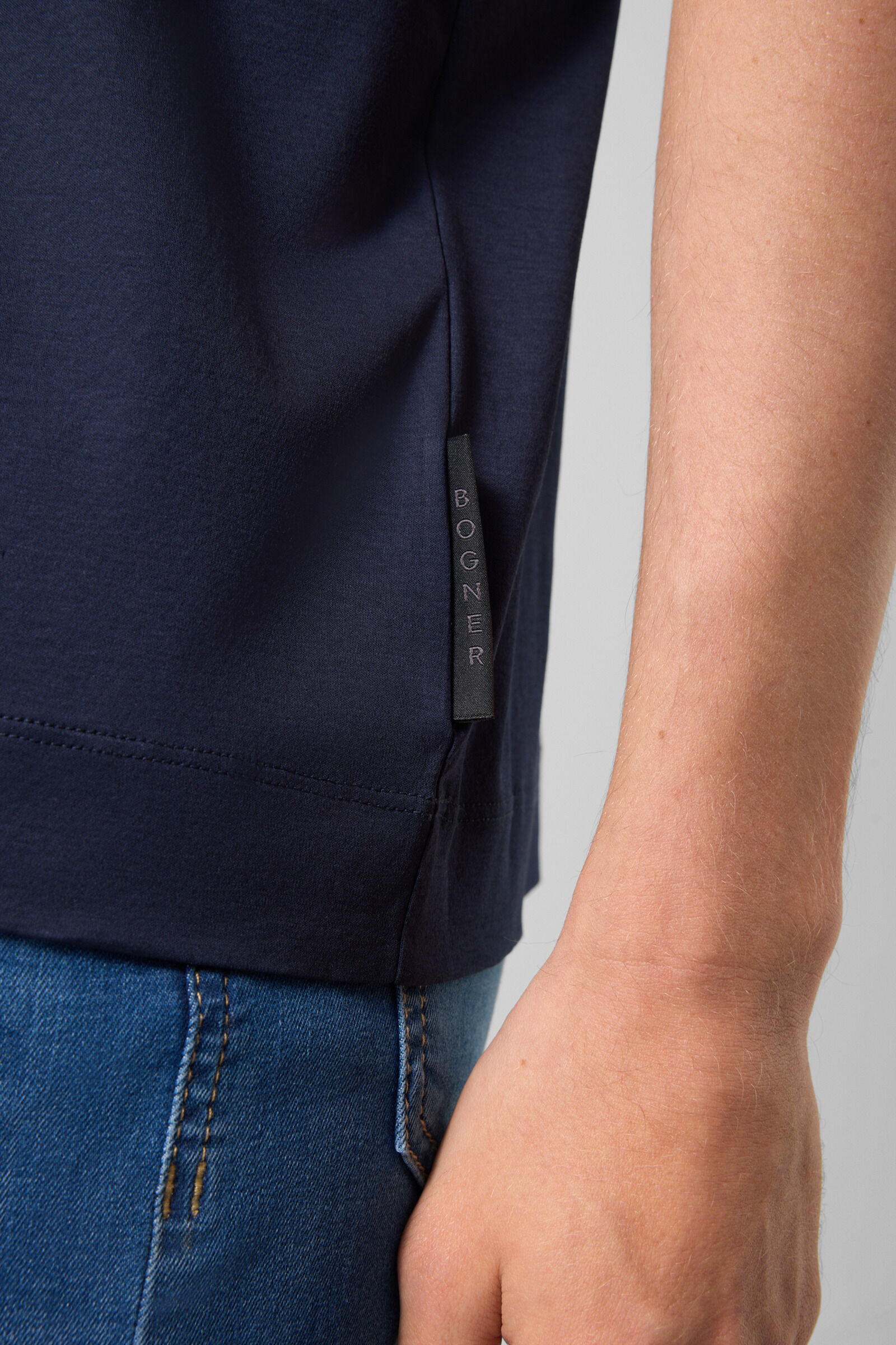 T-shirt Tiam Navy blue