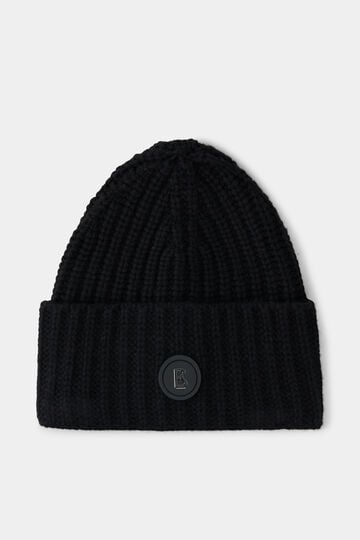 Kilian knitted cashmere hat Black Kilian knitted cashmere hat Black