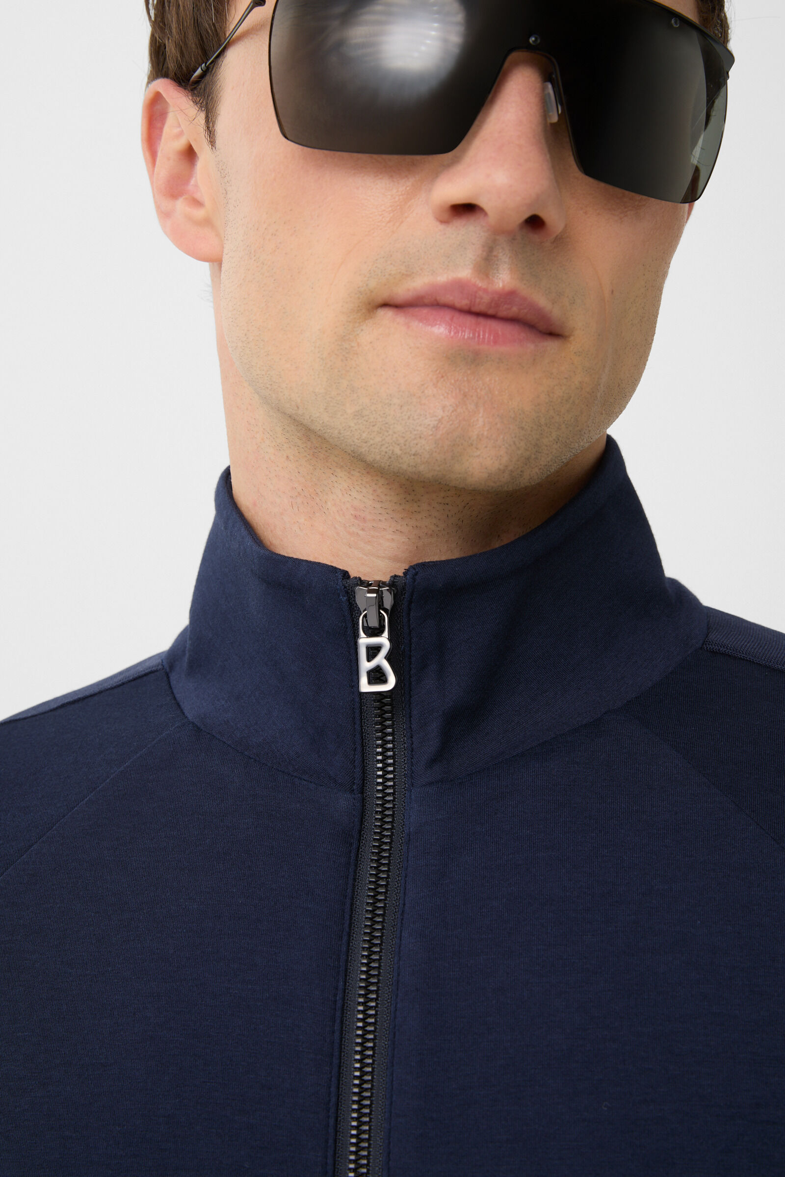 Severin jersey jacket Navy blue