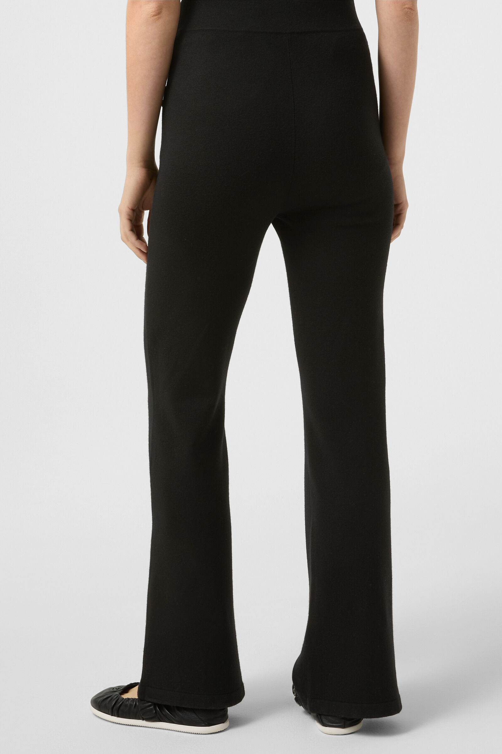 Strick-Hose Dasha Schwarz