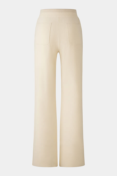 Benette knitted trousers Cream Benette knitted trousers Cream