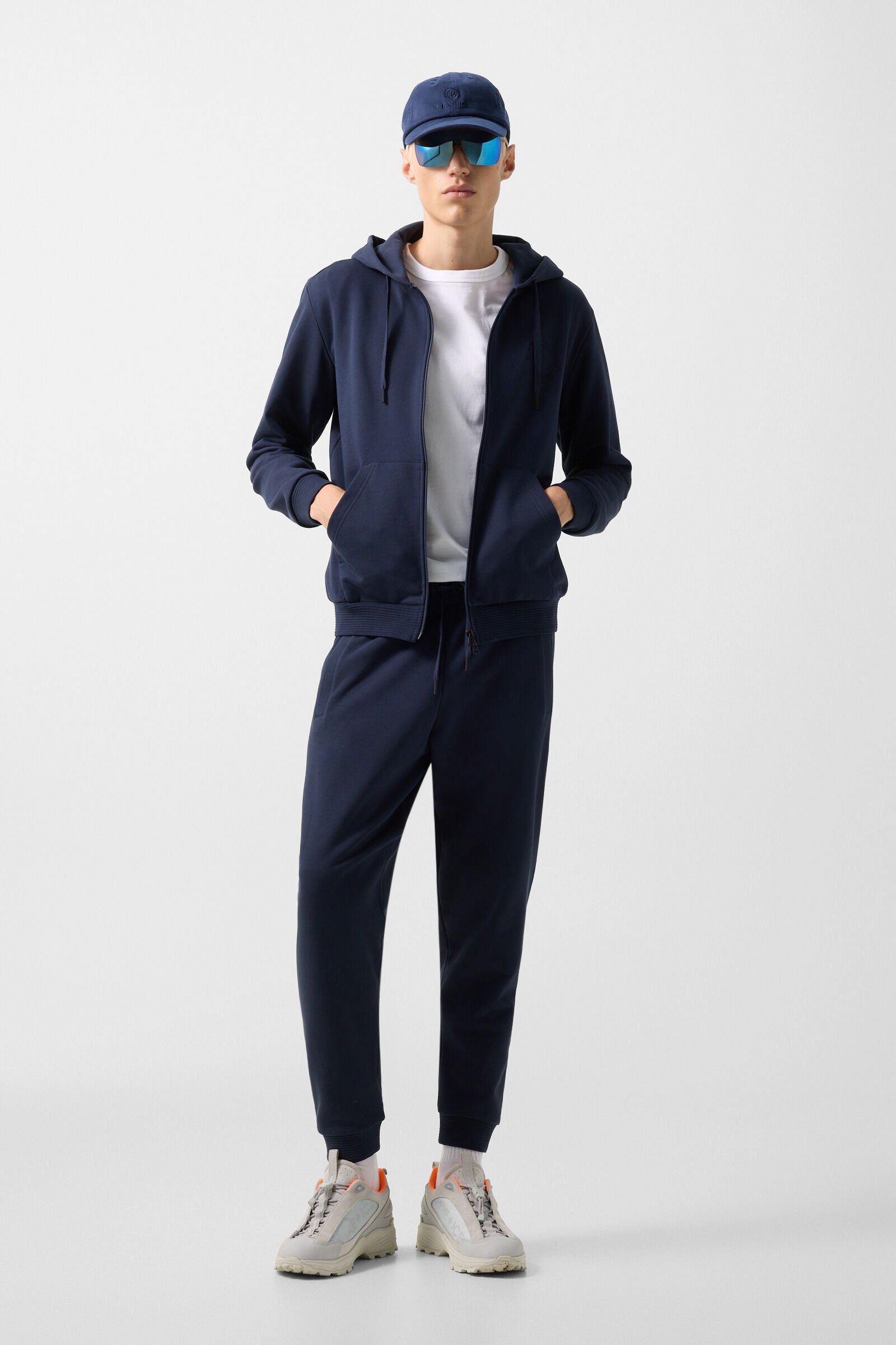 Filipo jersey jacket Dark blue