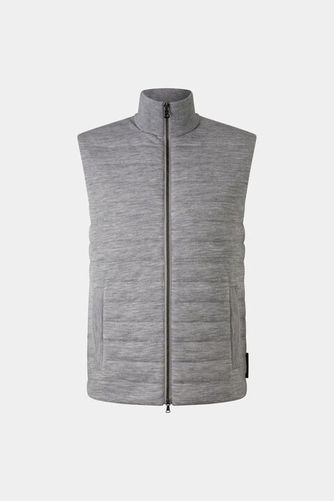 Gebreid gilet Lavin Lichtgrijs Gebreid gilet Lavin Lichtgrijs