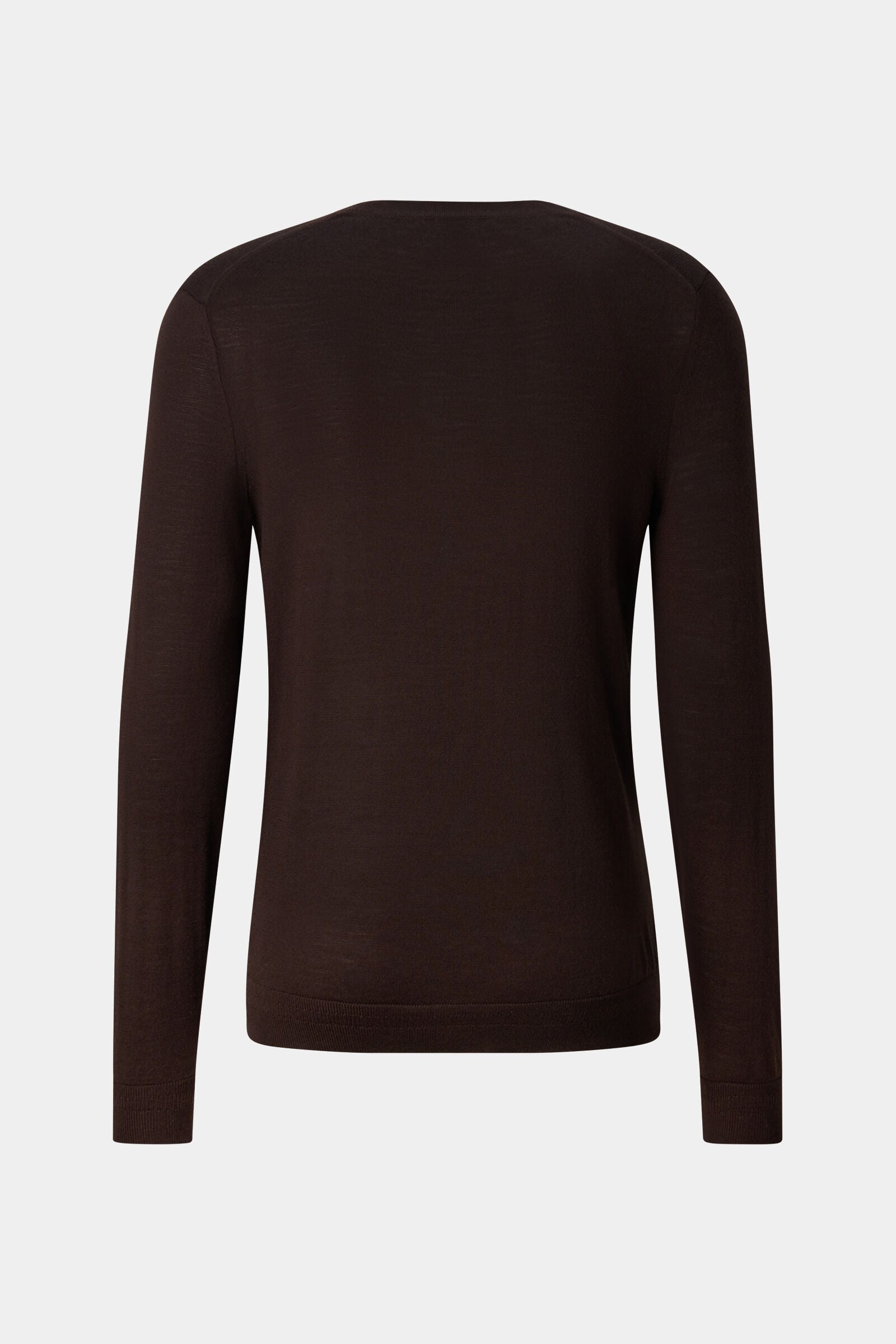 Ole pure new wool and cashmere jumper Coffee