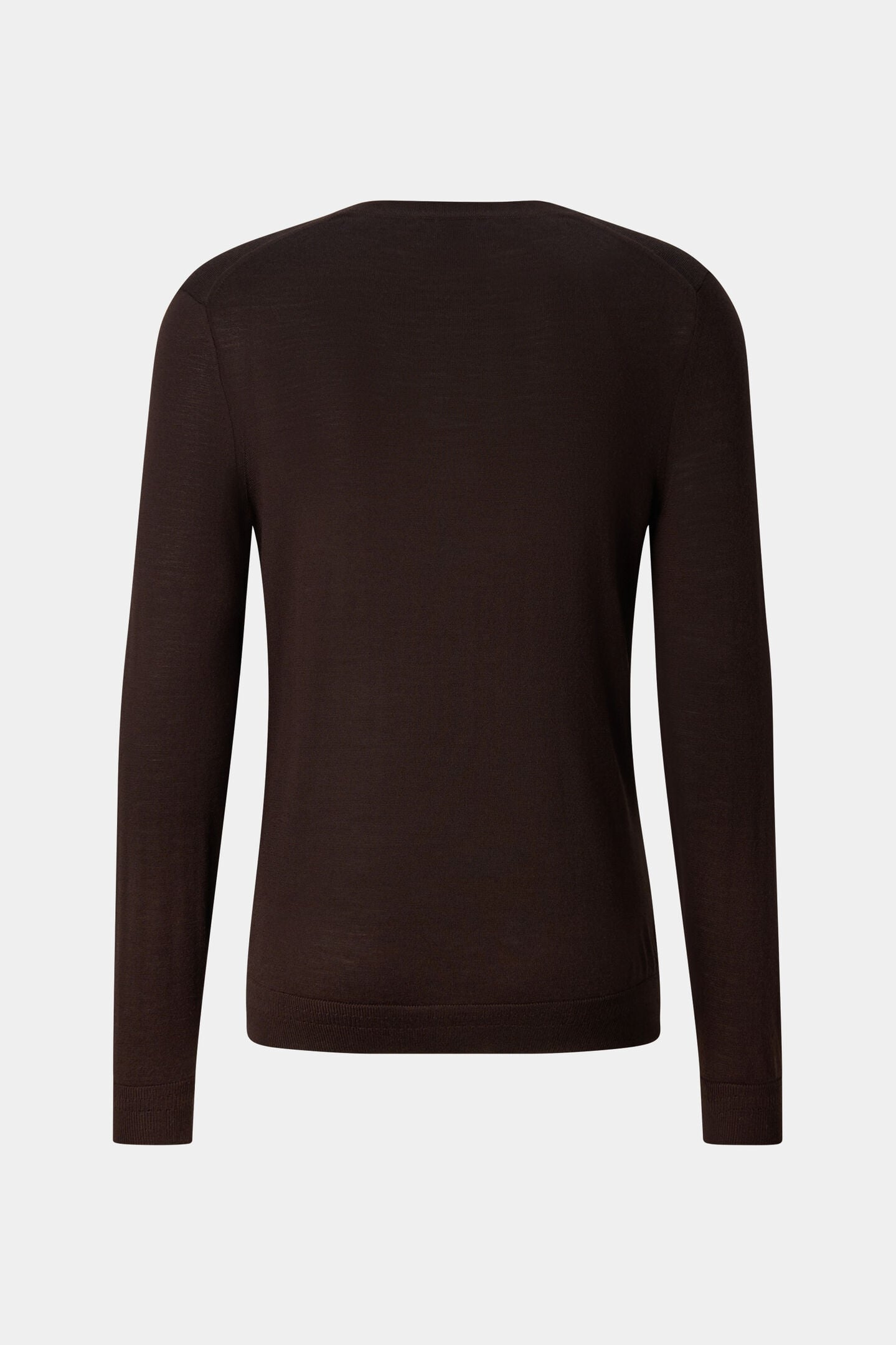 Ole pure new wool and cashmere jumper Coffee