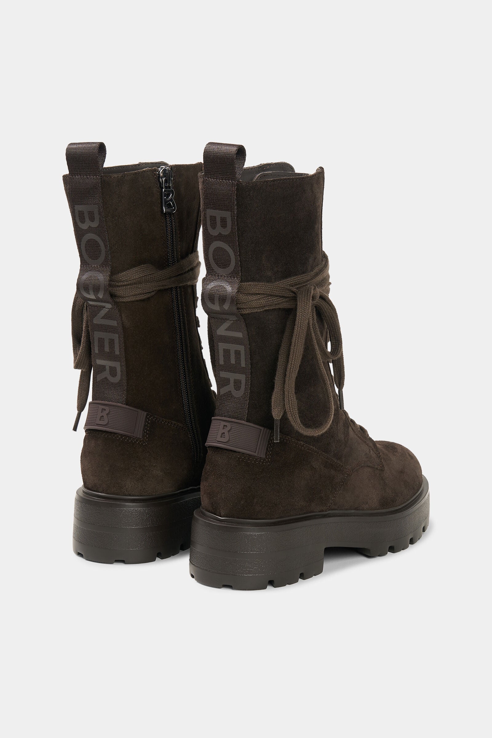 Schn&uuml;rboots Riga Dunkelbraun