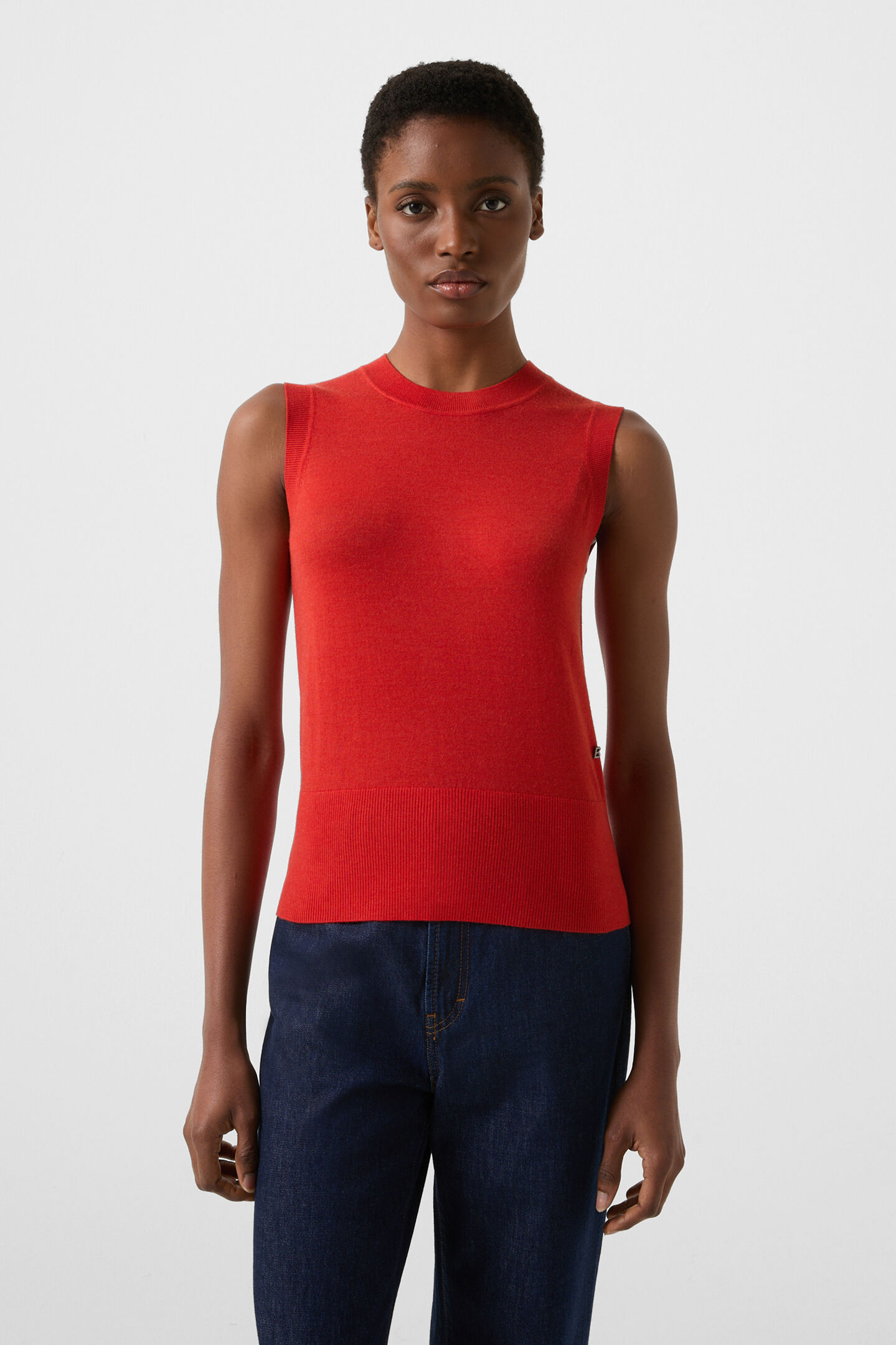 Knitted top Isola Red