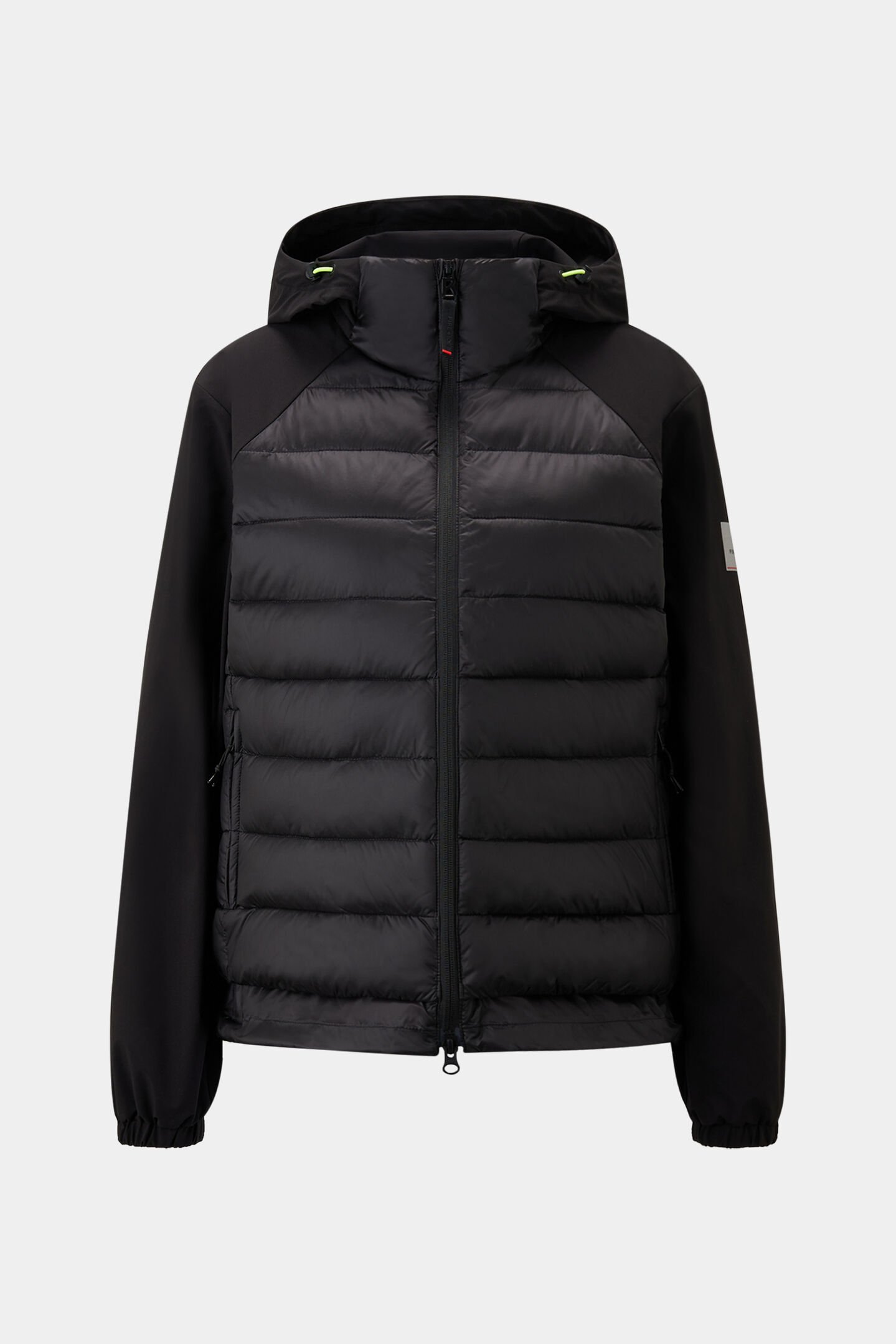 Magan hybrid quilted jacket Black