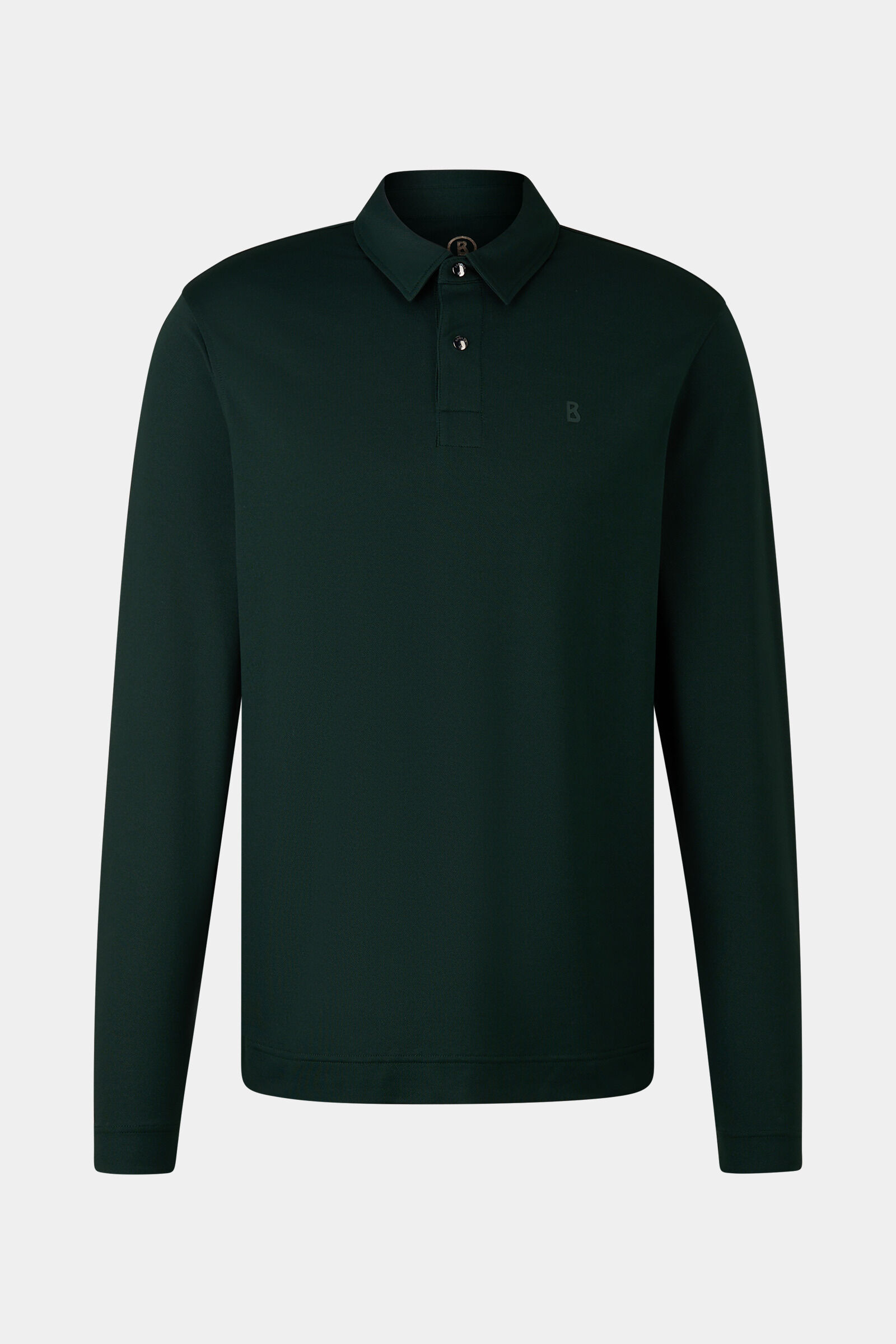 Timon polo long-sleeved top Dark green