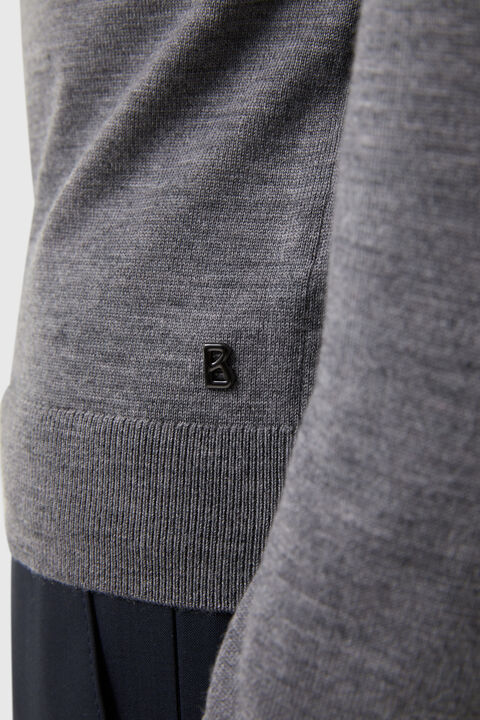 Ouri knitted troyer Grey Ouri knitted troyer Grey