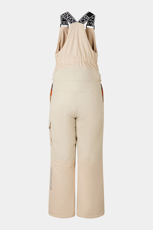 Kids ski dungarees Isi Beige
