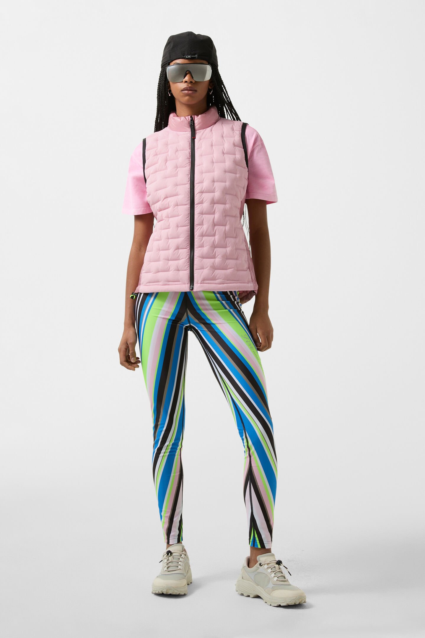 Fenja lightweight down waistcoat Pink