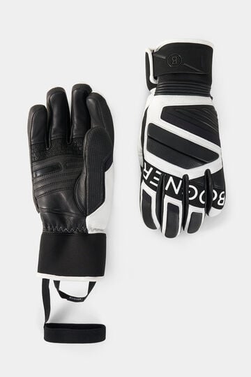 Gloves Silvan Black/white Gloves Silvan Black/white