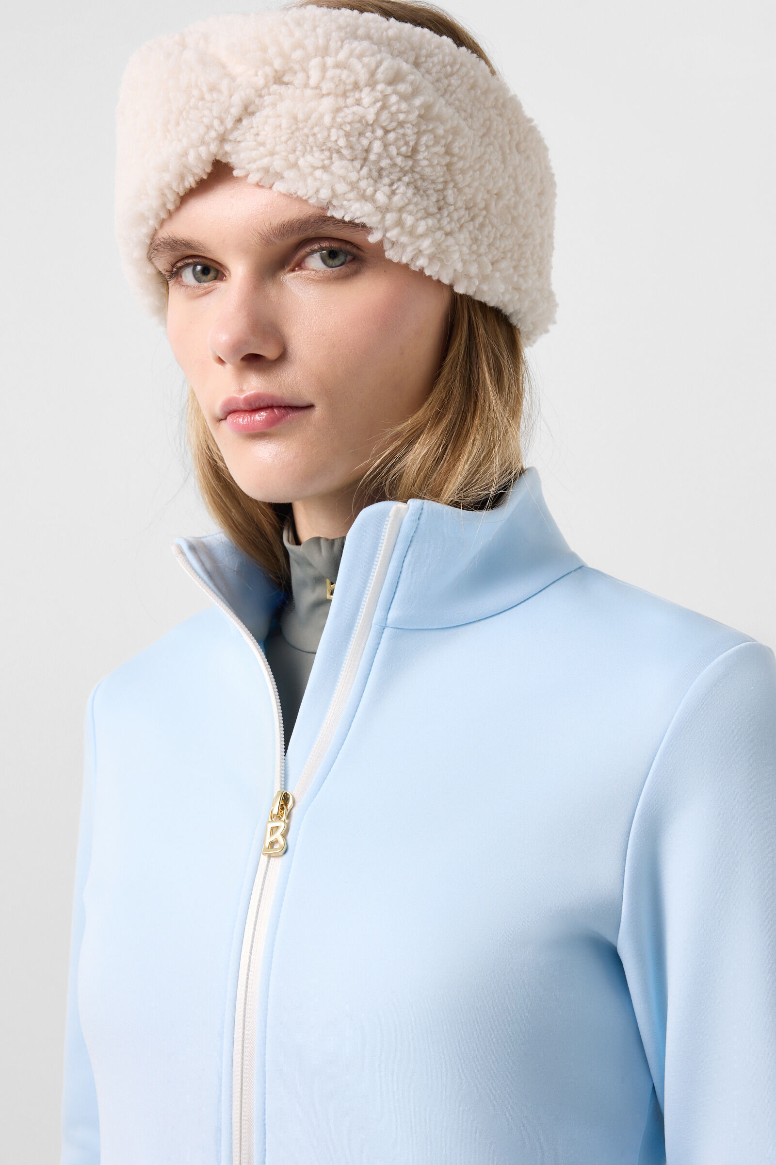 Arlena mid-layer jacket Light blue