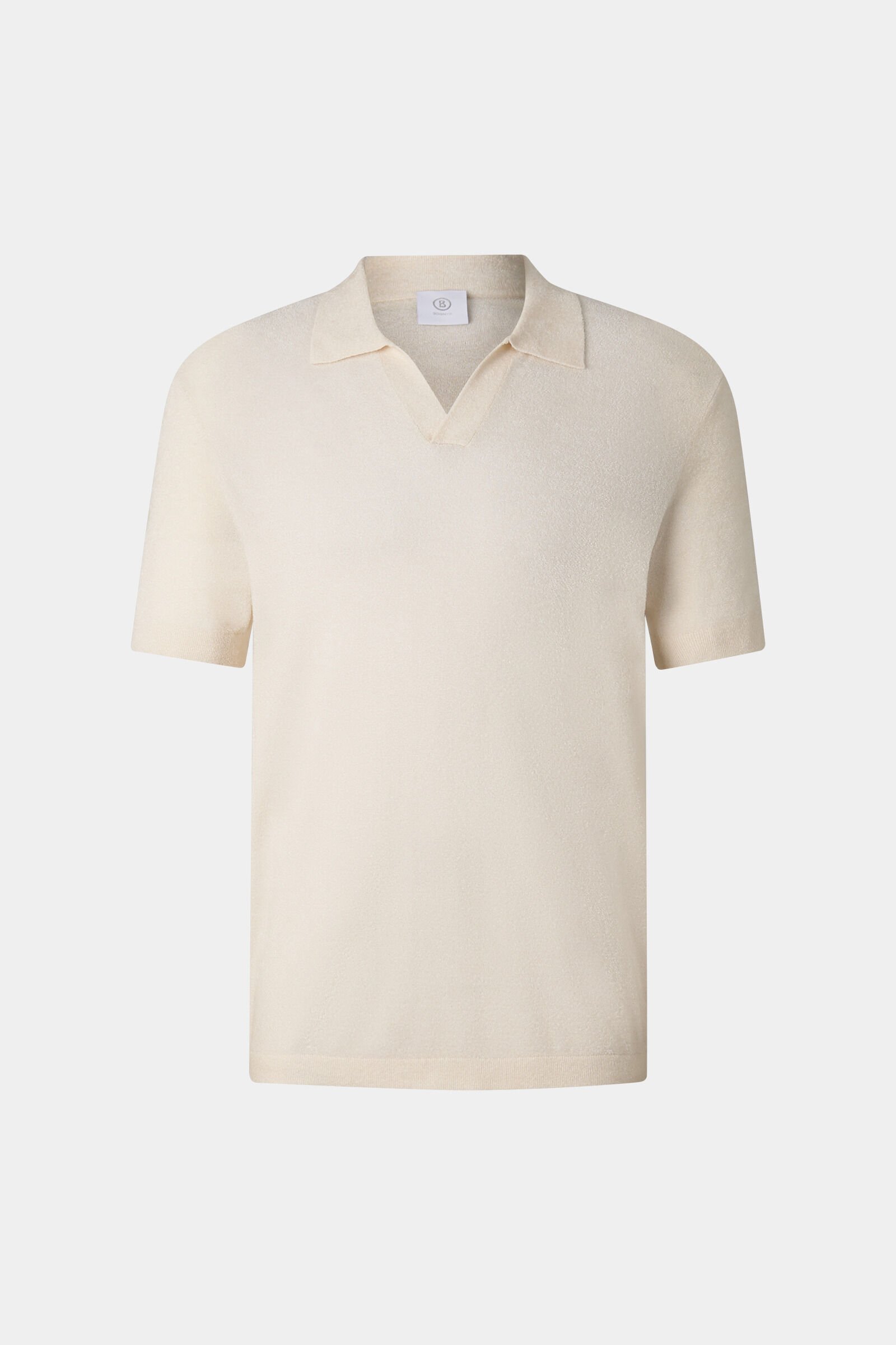 Strick-Polo-Shirt Finn Off-White