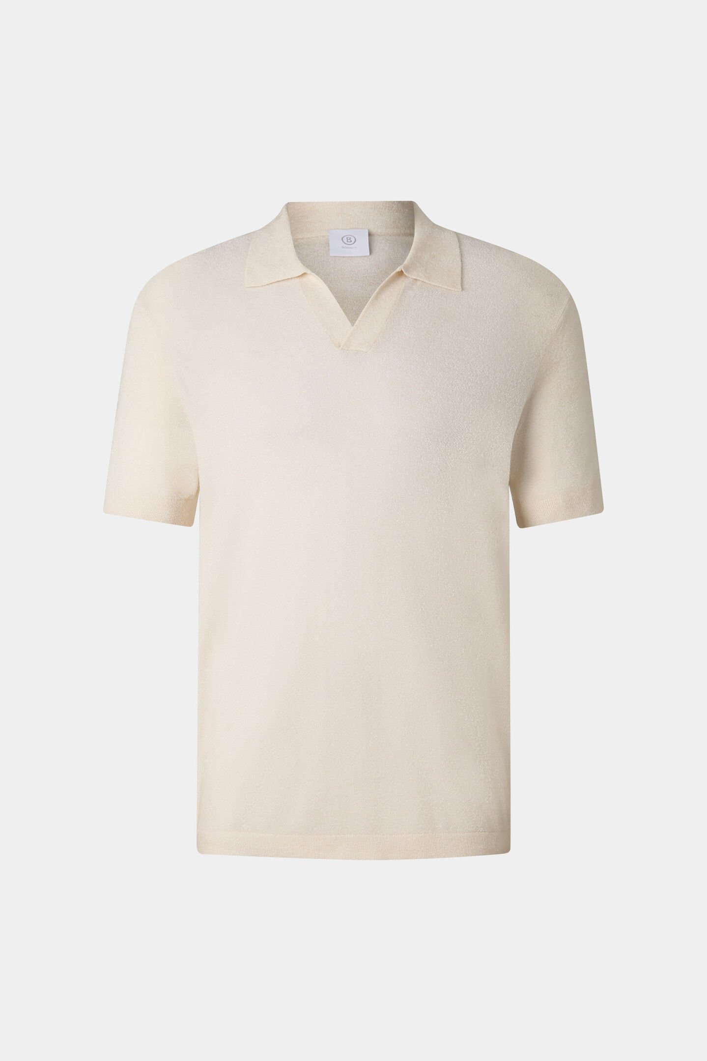 Strick-Polo-Shirt Finn Off-White