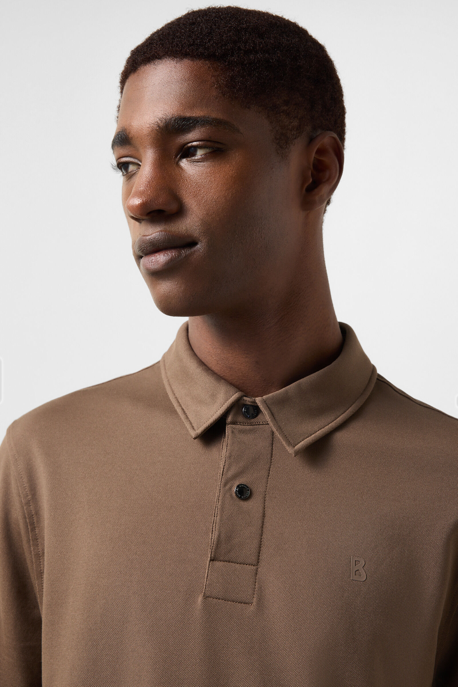 Polo-Longsleeve Timon Braun