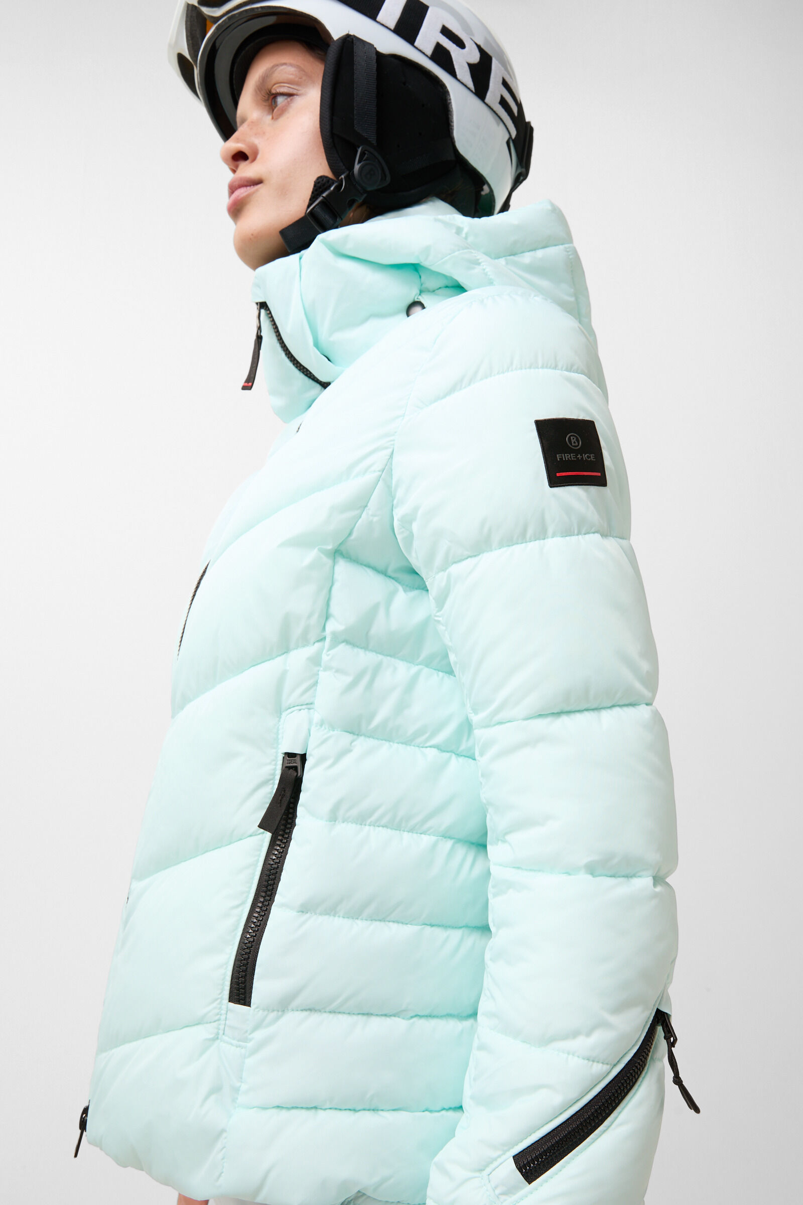 Saelly quilted jacket Mint