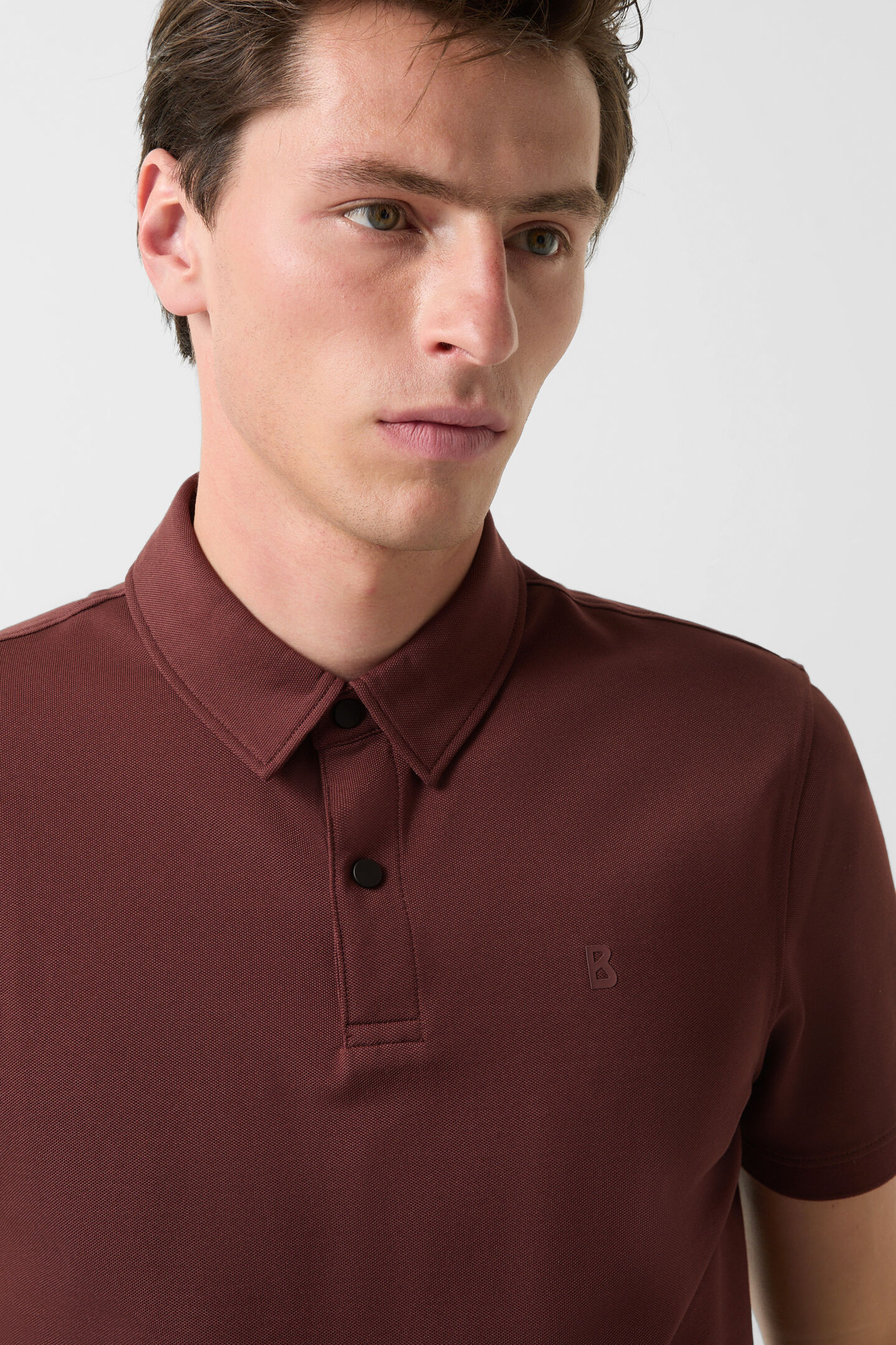 Timo polo shirt Wine red