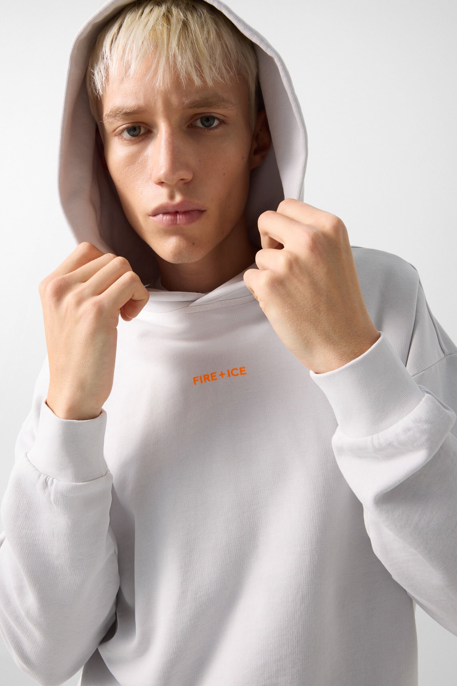 Hoodie Ilay Hellgrau