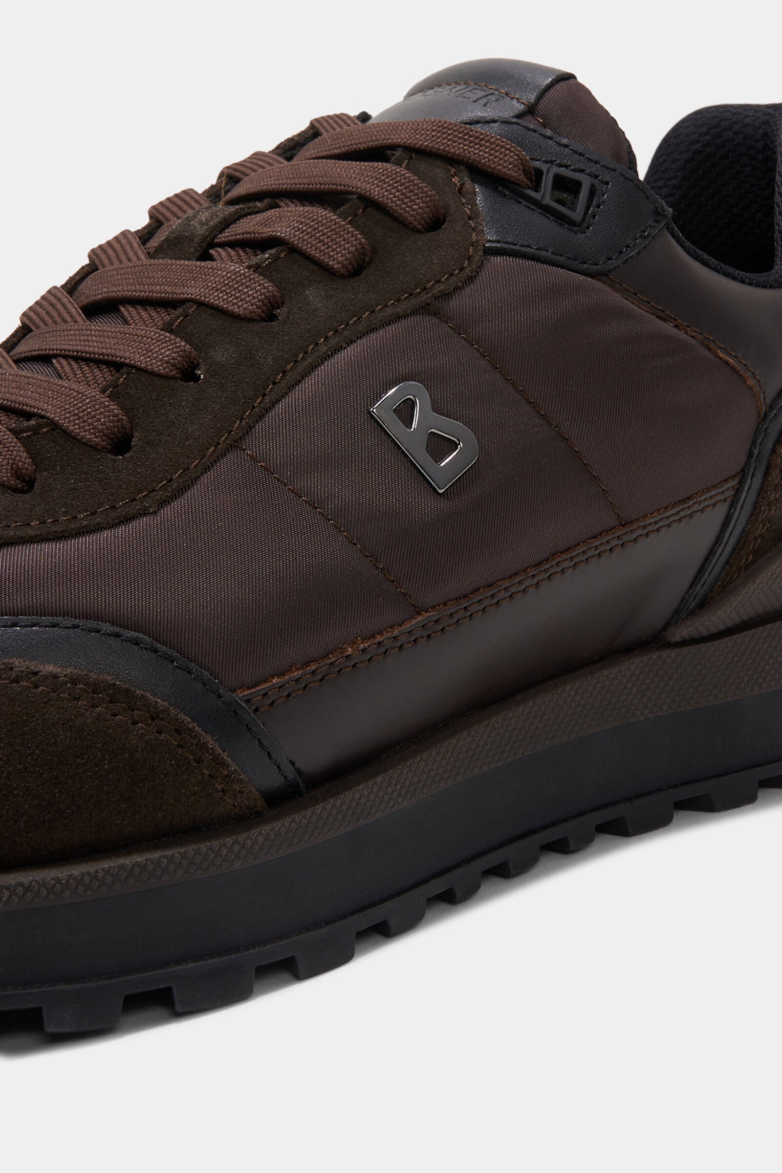 Newport running trainers Dark brown
