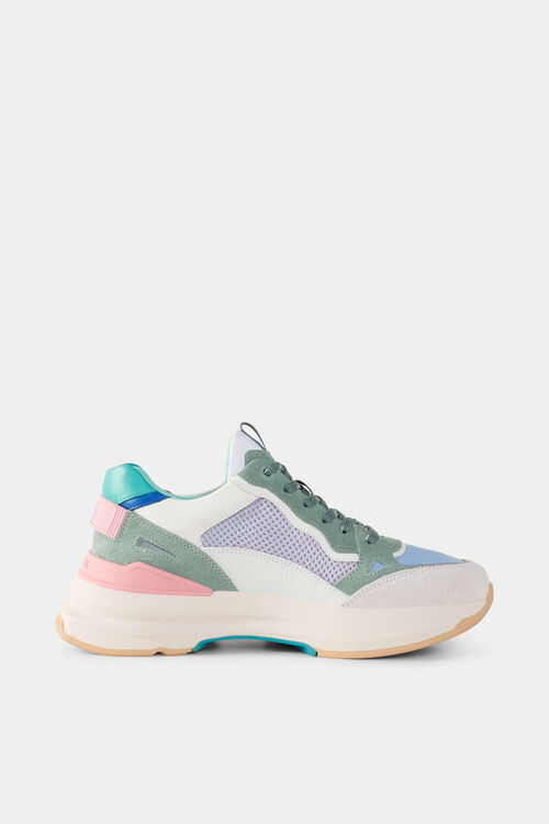 Sneaker CTP25 Green/beige/pink