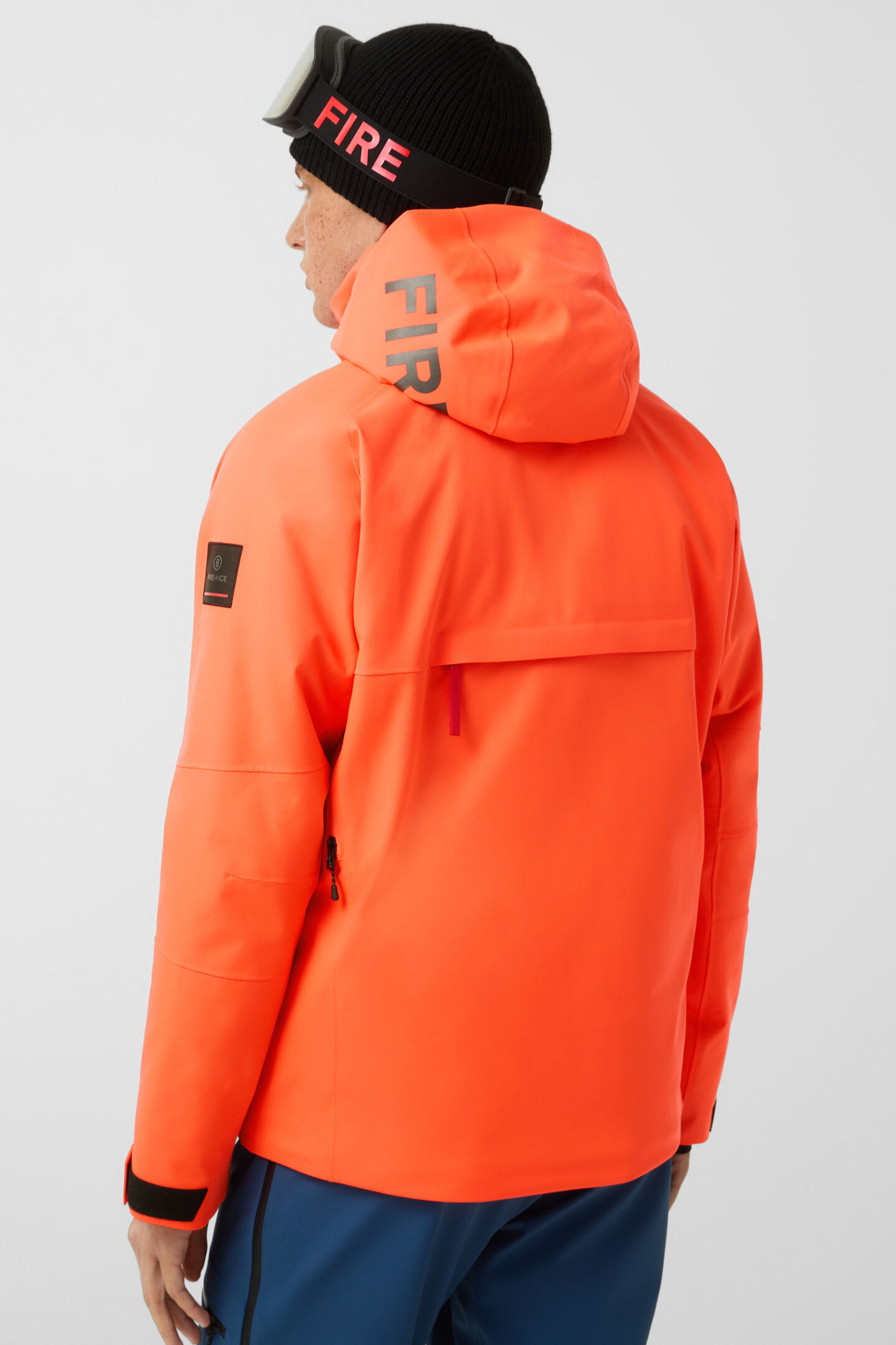 Eason ski jacket Neon orange
