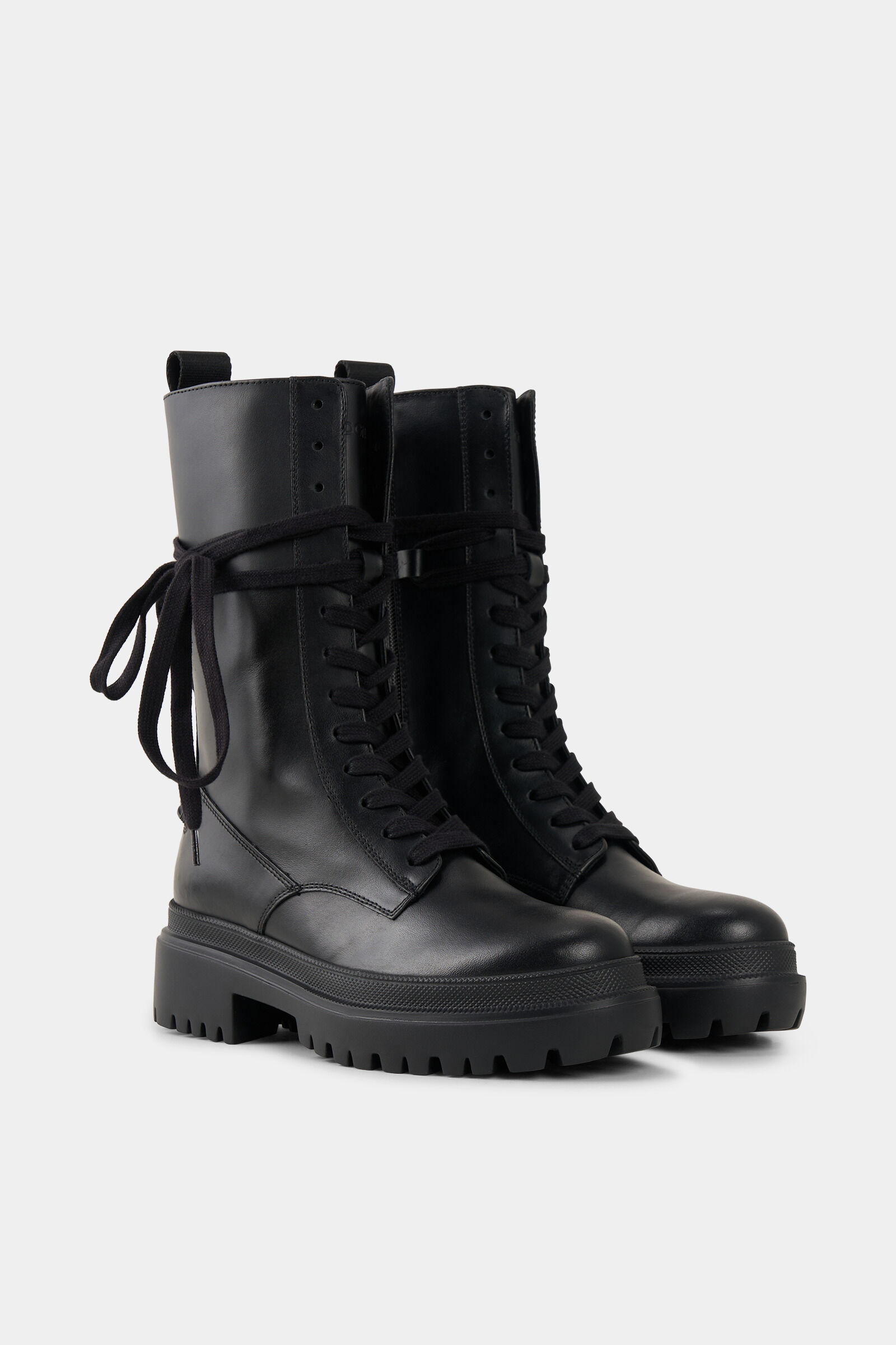 Boots &agrave; lacets Chesa Alpina Noir