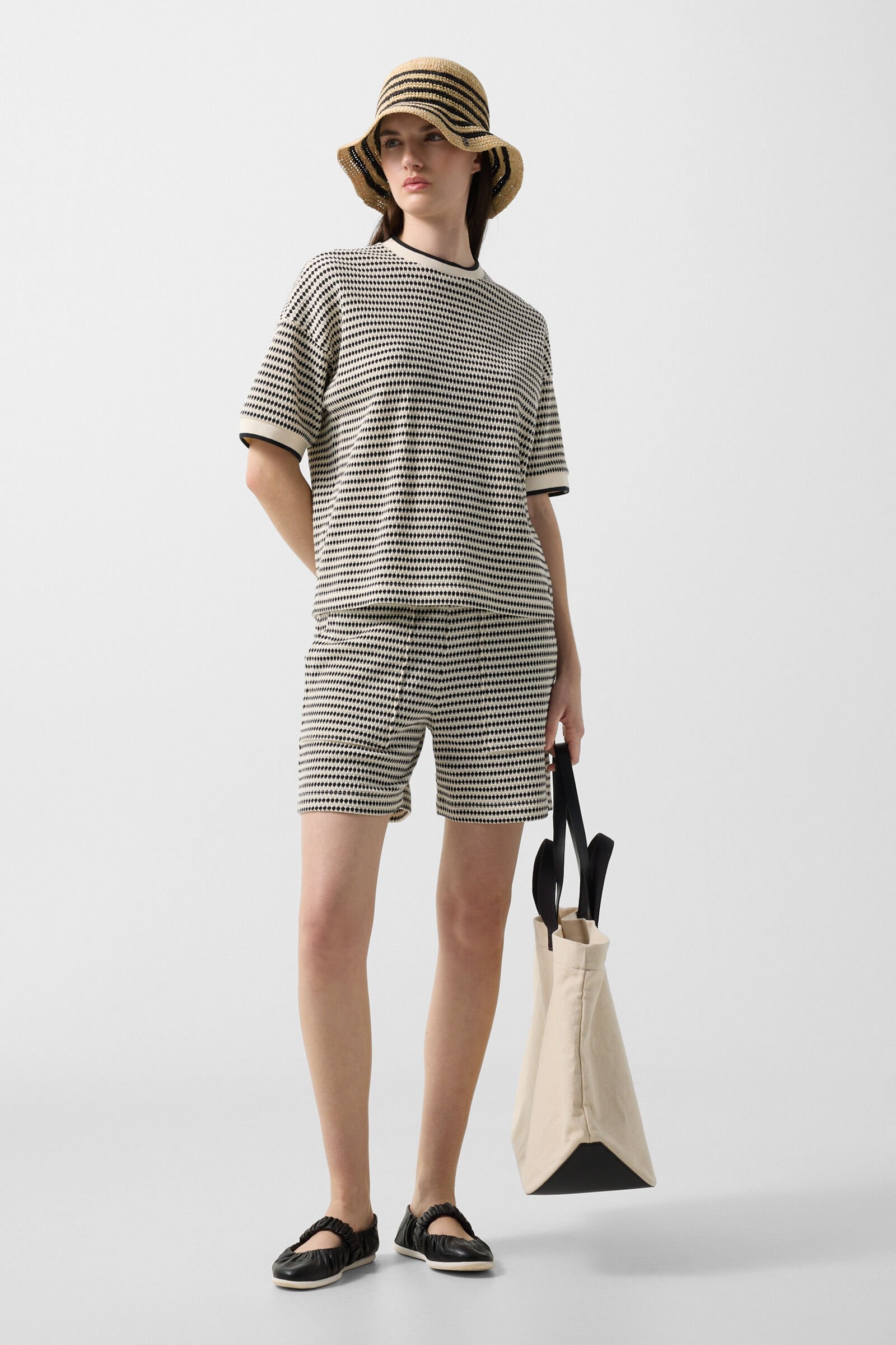 Sophie sweatshirt Black/Off-White