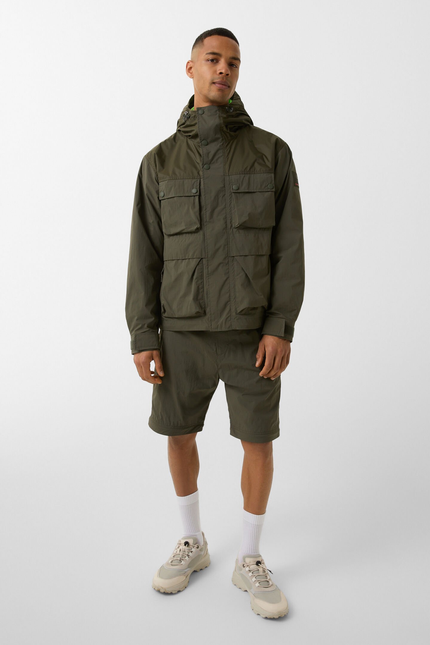 Fieldjacket Leander Oliv-Grün
