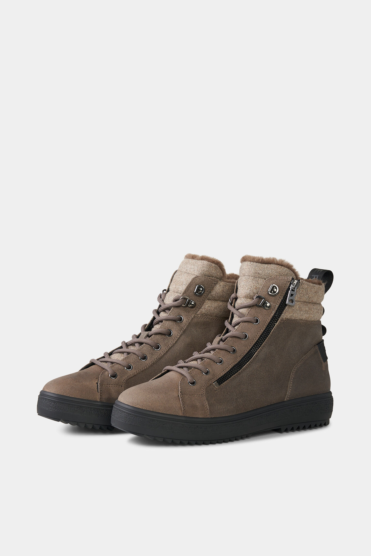 Mid Boots Anchorage mit Spikes Taupe