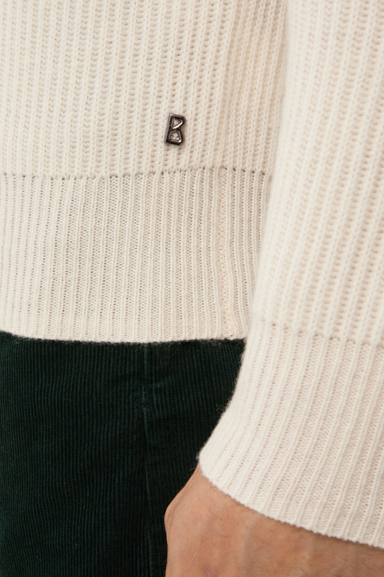 Balvin cashmere troyer Cream