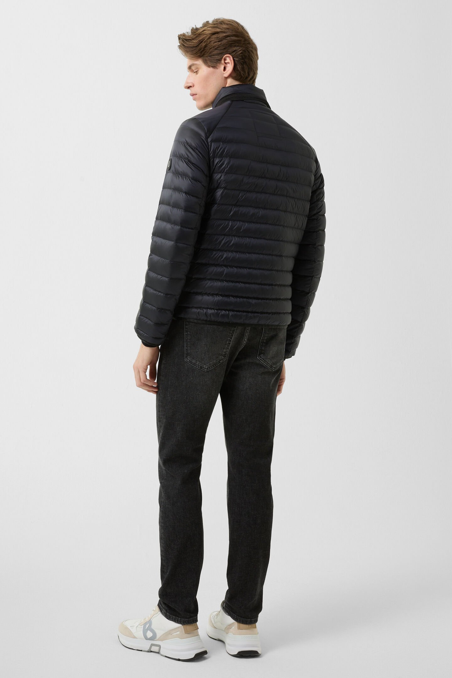 Liman lightweight down jacket Navy blue