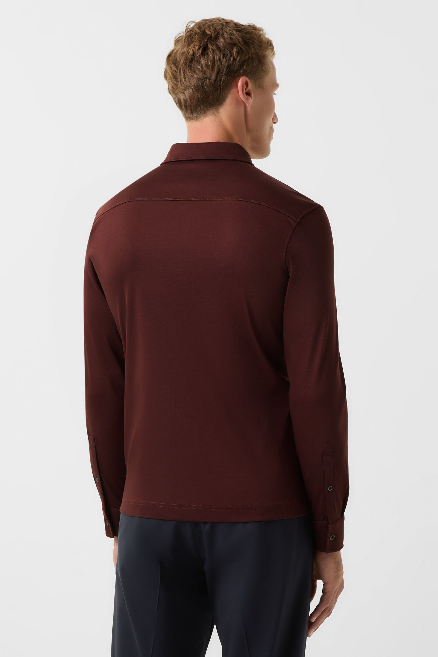 Jersey shirt Franz Wine red