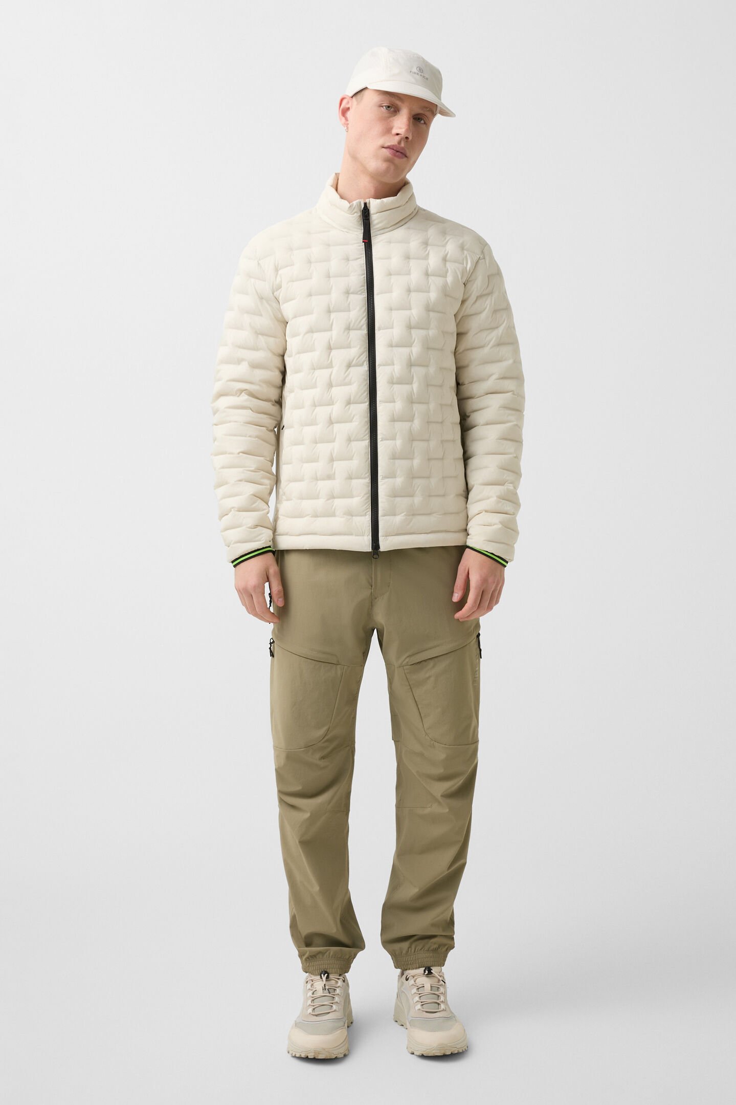 Lightweight down jacket grey Sand