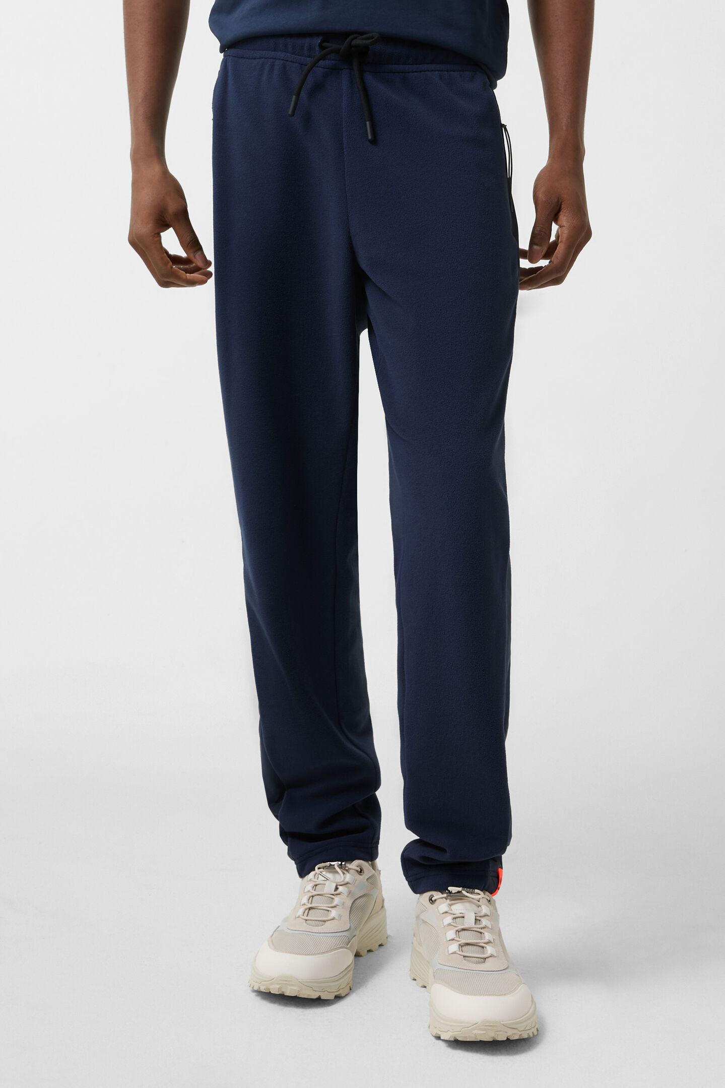 Broder fleece pants Dark blue
