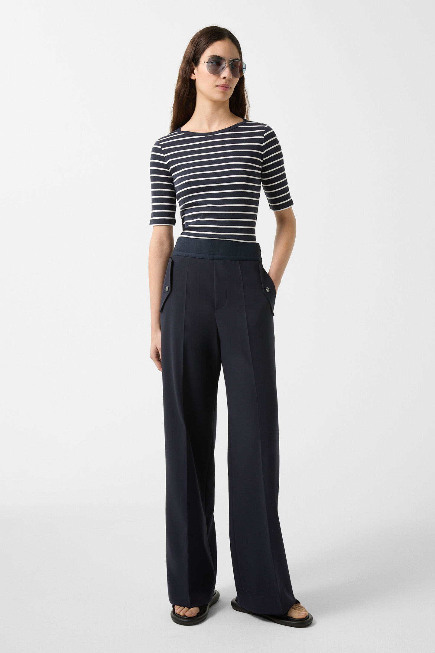 Ylvi Marlene pants Navy blue