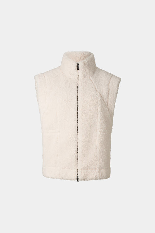 Kylie Teddy Vest Off-White