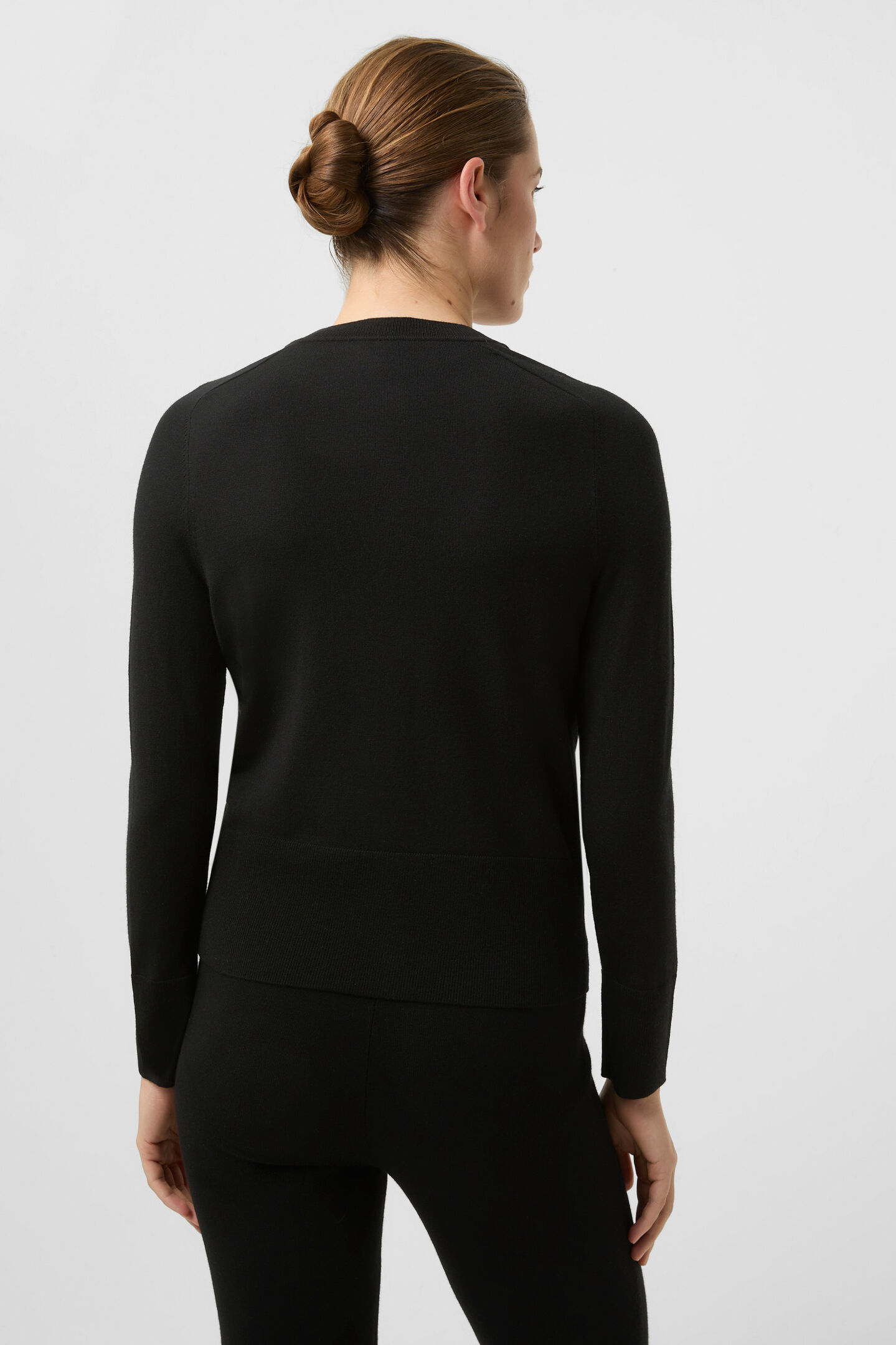 Ilma knit jacket Black