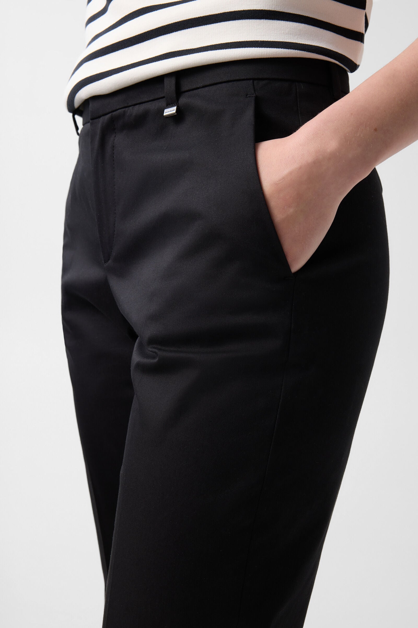Cotton Chinos Jody Black